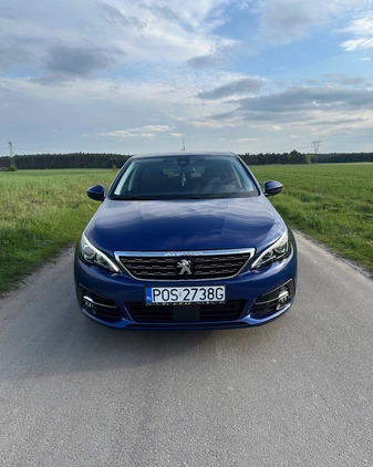 Peugeot 308 cena 49000 przebieg: 79000, rok produkcji 2019 z Odolanów małe 254